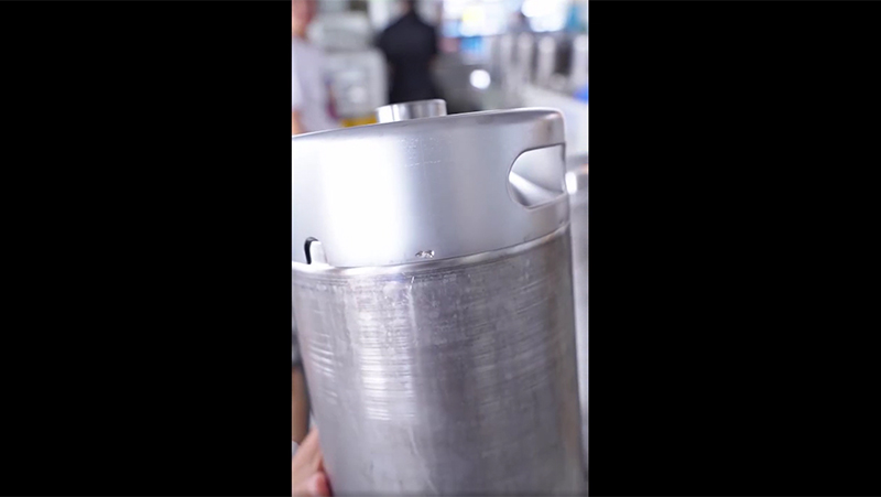 Mini Barril de Doble Pared Aislado al Vacío de 5L