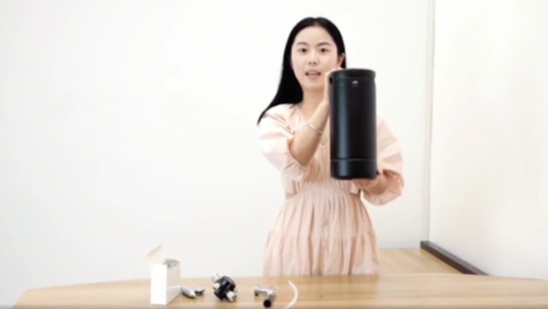 Barril de Pared Simple de 4L, con Dispensador de CO₂