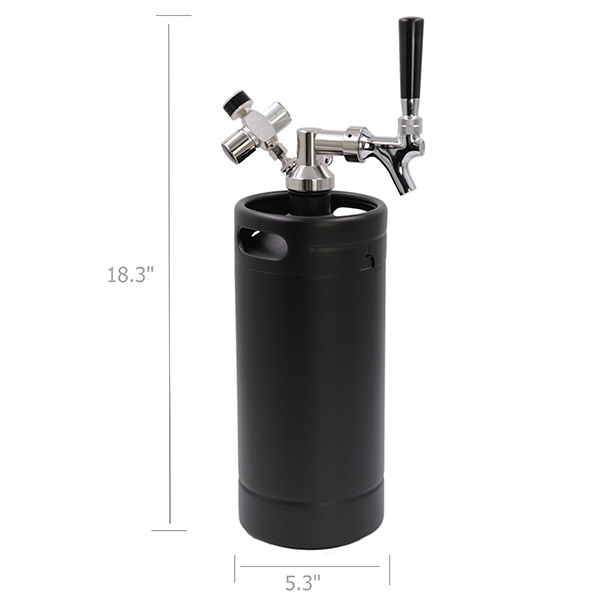 Dispensador Growler de Mini Barril de 3.8L