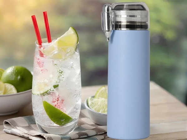 Gasificador de agua portátil al vacío de acero inoxidable de 750ml