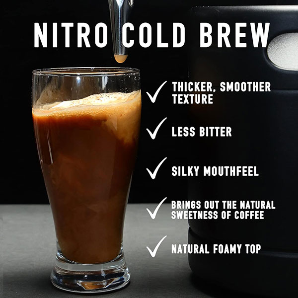 Cafetera Nitro Cold Brew de 2L