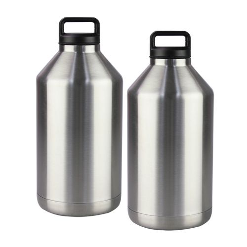 Growler de 3.8L de Doble Pared con Boca Ancha y Tapa Chug