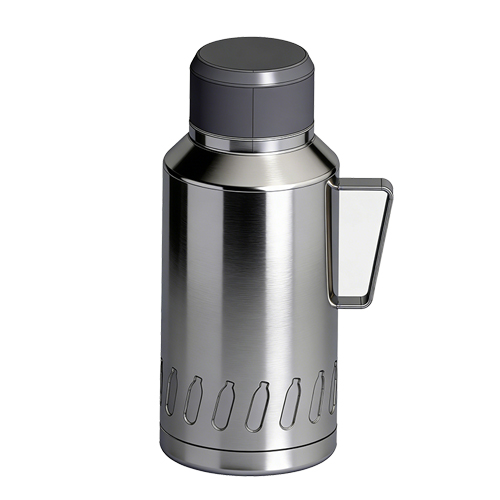 Botella de vacío para bebidas de acero inoxidable 304 de 1650ml, 3 en 1