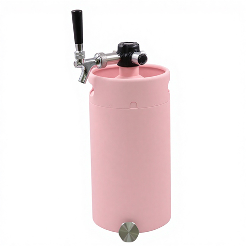 Kit dispensador de barriles pequeños al vacío de acero inoxidable 316L de 5L, sistema de sobremesa para servir bebidas carbonatadas y cócteles para bares domésticos, licores y bebidas artesanales