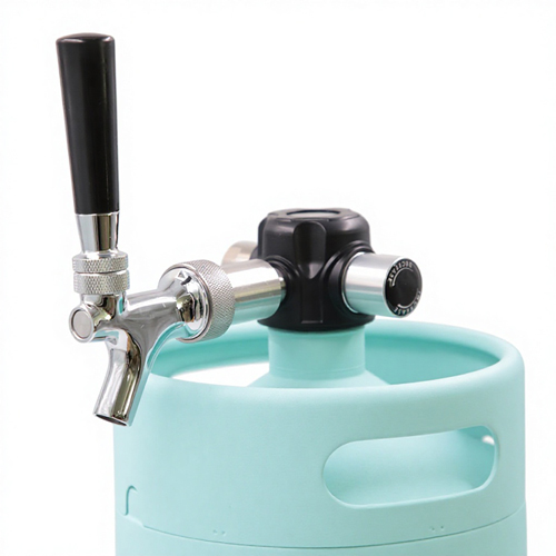 Kit dispensador de barriles pequeños al vacío de acero inoxidable 316L de 5L, sistema de sobremesa para servir bebidas carbonatadas y cócteles para bares domésticos, licores y bebidas artesanales