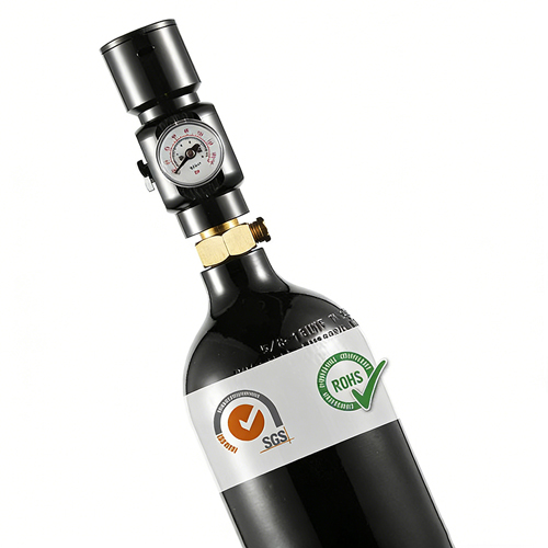Regulador de CO₂ de baja presión Mini HPA para tanques de paintball (diseño de respuesta rápida)